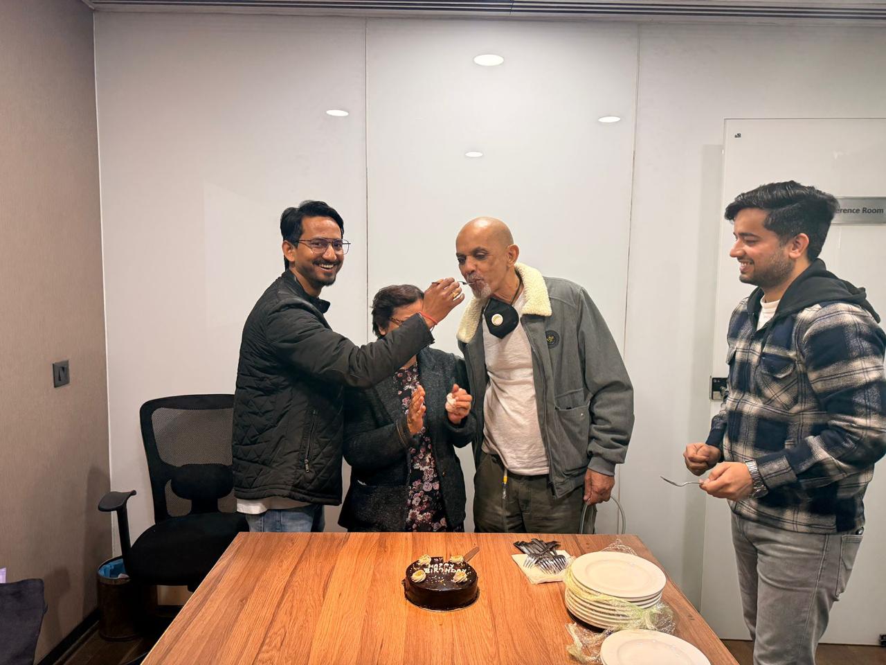 A special moment with our care team